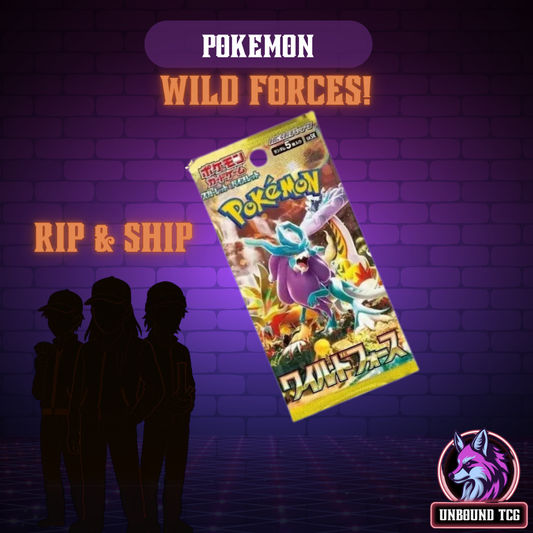 Wild Forces Pack Rip on stream!