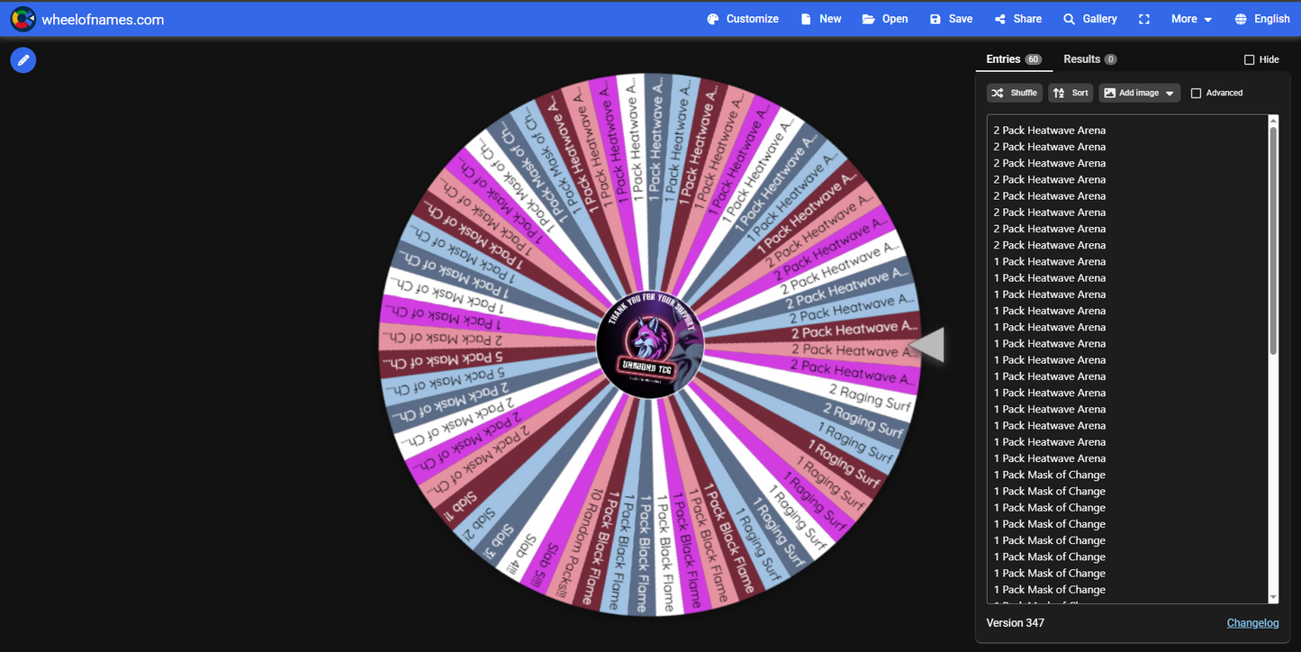 Wheel Spin!