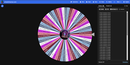 WHEEL SPIN!